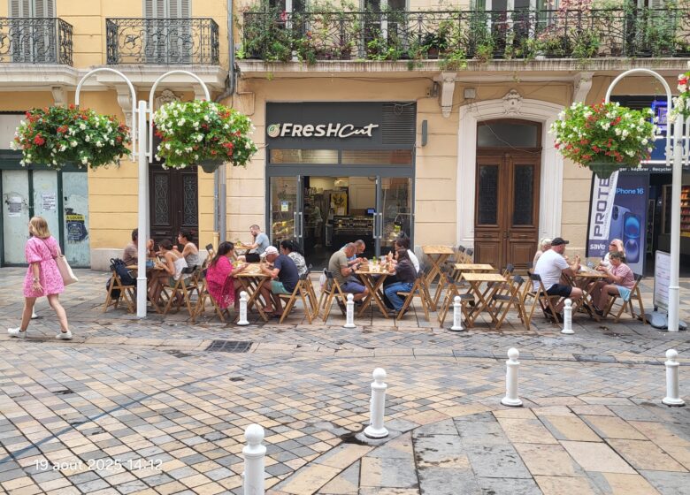 Terrasse fresh cut toulon
