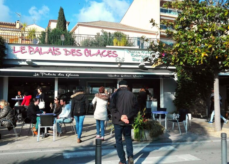 Artisan glacier Le Palais des glaces Le Lavandou