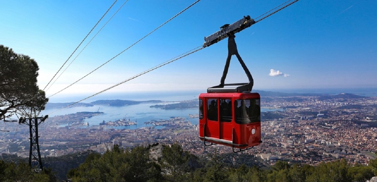 Cable car to Mont Faron & World War II Museum