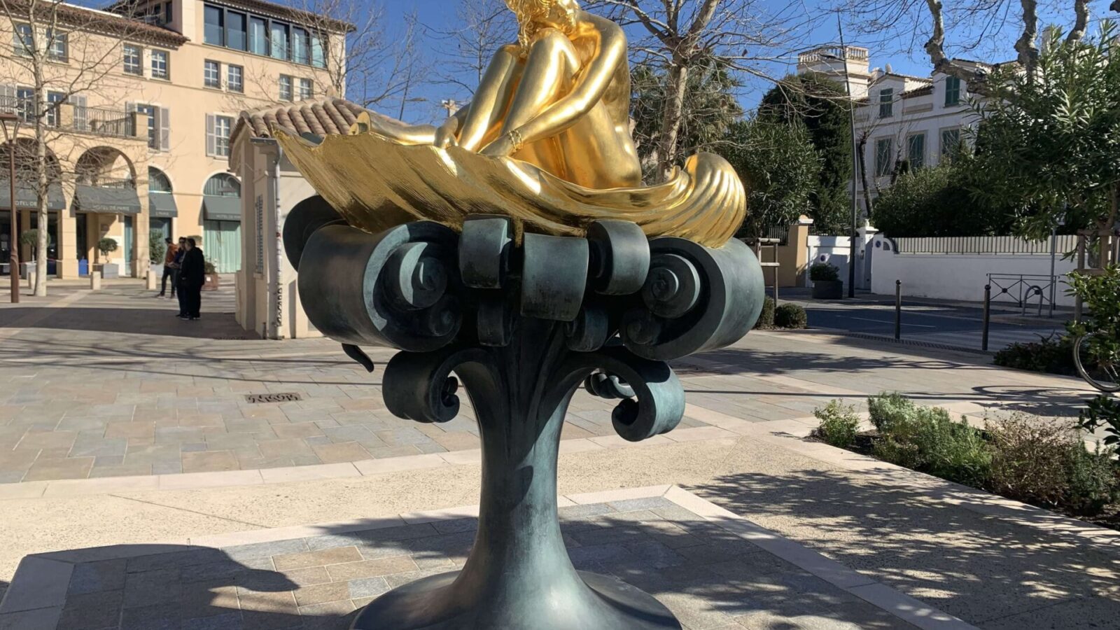 The sculpture of Brigitte Bardot